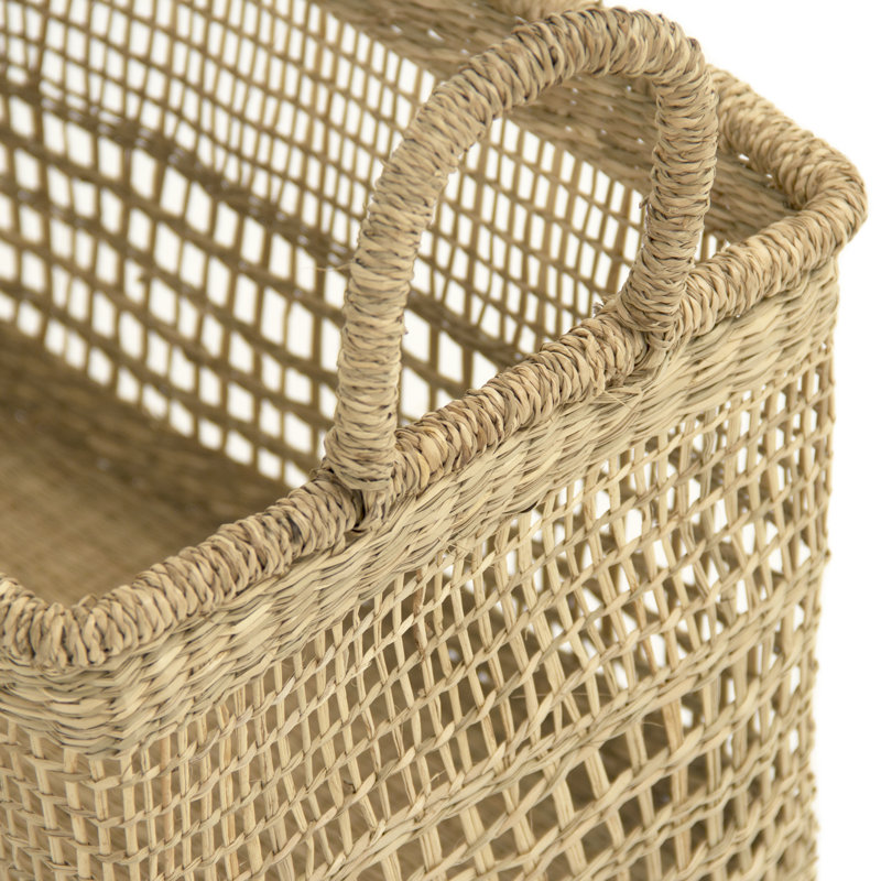 Rosecliff Heights Decorative Basket, 10.5" H x 17.5" W x 12.75" D