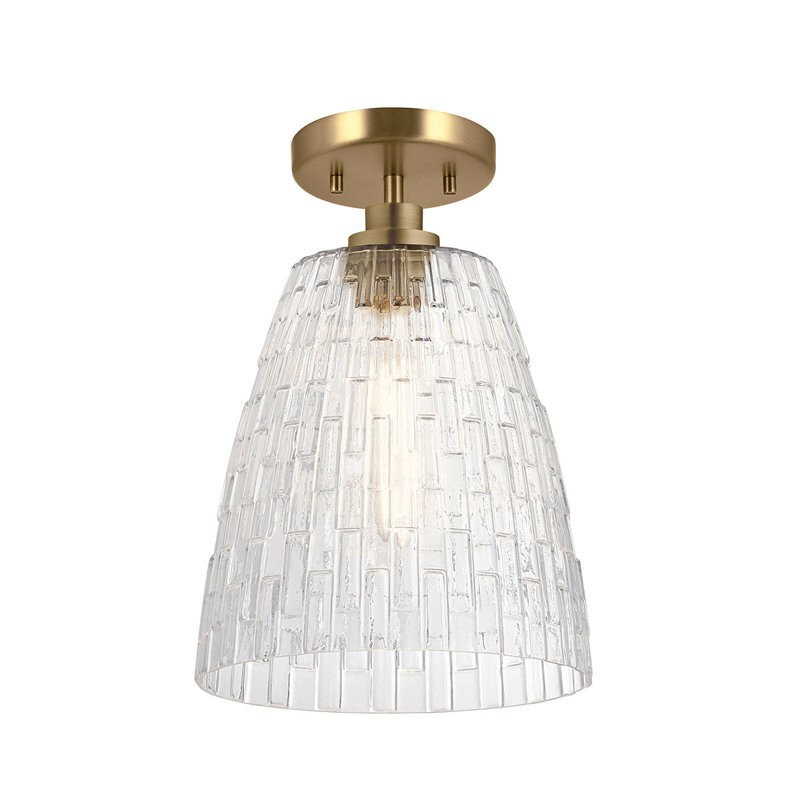 Luminaire suspendu 1 lumière Windsor, Laiton