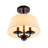 Belmont 3-Light Semi-Flush Mount Ceiling Light