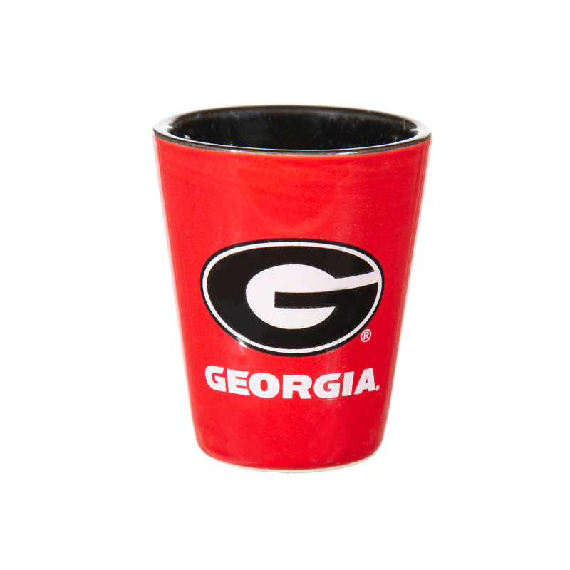 20oz. Shot Glass / Shooter Set, NCAA Georgia