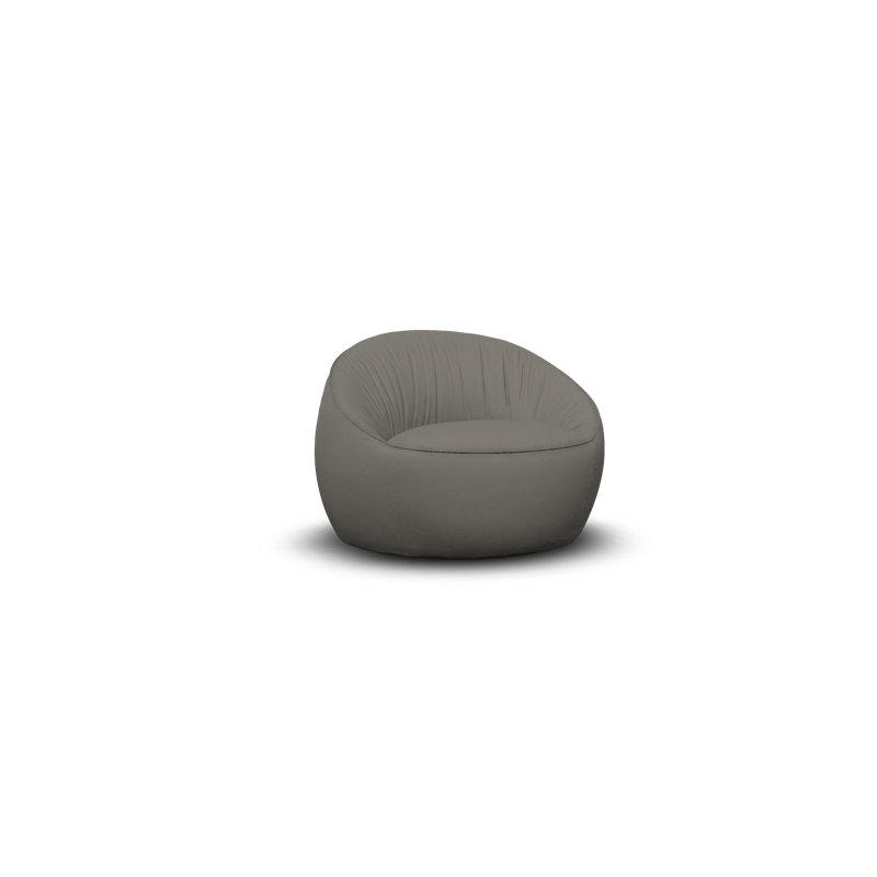 Hana Barrel Chair, Spectrum Gray