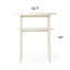 Table de bout ronde avec rangement Aida-1622835804