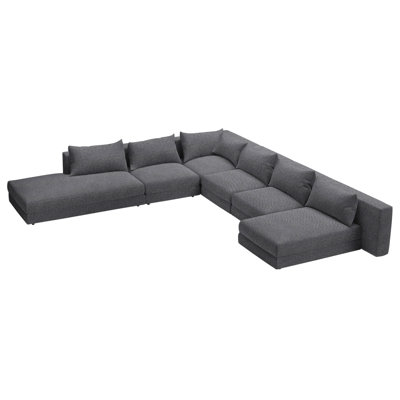 Fizz 271'' Wood Outdoor Patio Sectional