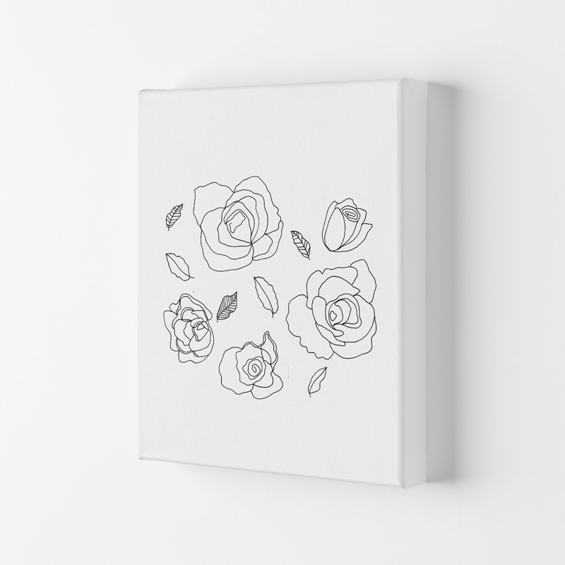 Roses by Carissa Tanton - Wrapped Canvas Print, 59.4cm H x 42cm W x 4cm D