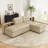 Versatile Modular Sofa Bed with Dual Storage Racks for All Spaces-1272741079