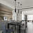 1-light Matte Black Modern Mini Pendant Light With Cylindrical Metal Shade