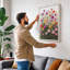 Garden Blooms Botanical - Wrapped Canvas-1084447642-1084447643