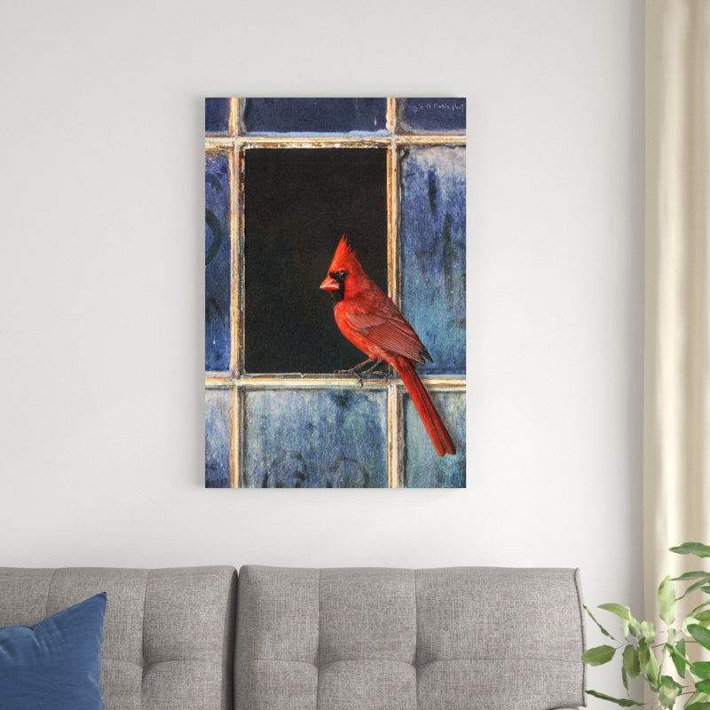 " Cardinal Window ", 36" H x 24" W x 1.25" D