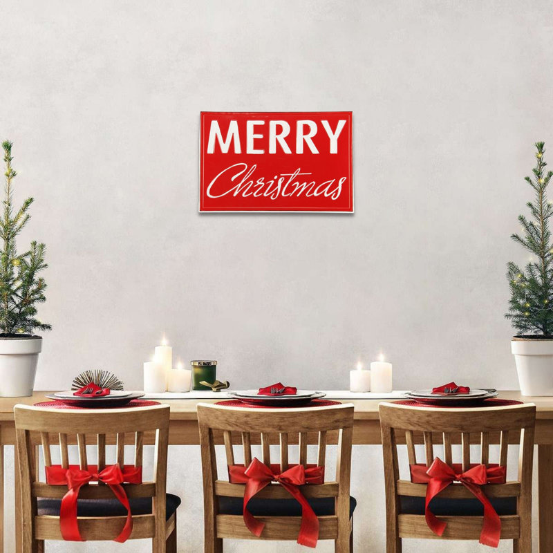 Plaque « Merry Christmas »