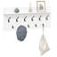 Wall-Mounted Coat Rack With Shelf Engineered Wood-1692554455