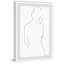 Body Sketch 1 Piece Single Picture Frame Painting-1908398729