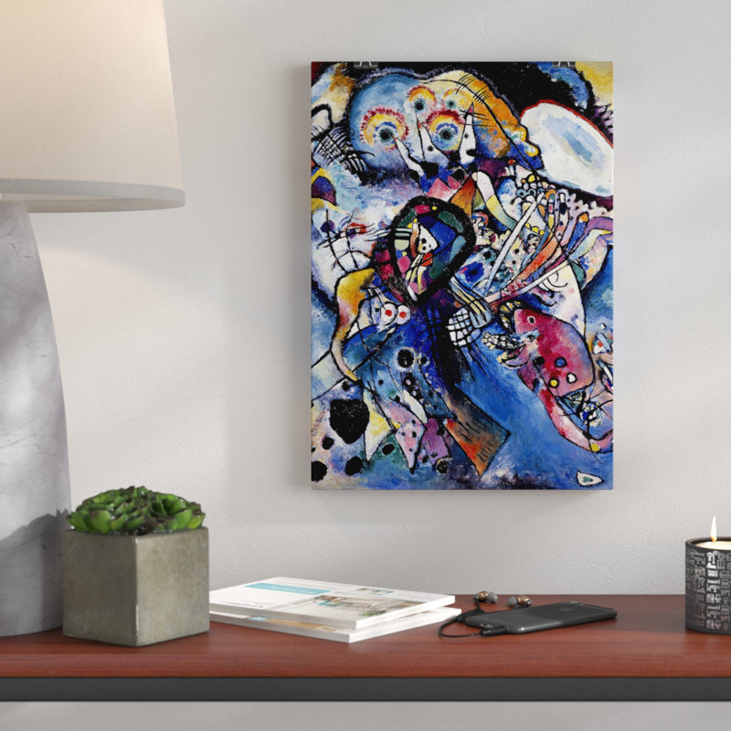 Wassily Kandinski Due Ovali - Frameless Print, 42cm H x 29.7cm W