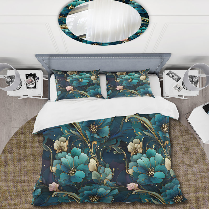 Literie Nouveau Victorian Elegance Victorian, Housse de couette simple + 1 taie décorative stan