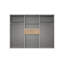 Qusai 8 Door Manufactured Wood Wardrobe-1123614204