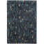 HANDPICKED BY ART HIDE Cowhide Geometric Area Rug in Dark Teal-2008565641