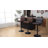 Faux Leather Adjustable Swivel Bar Stools with High Back (Set of 2)-478387194