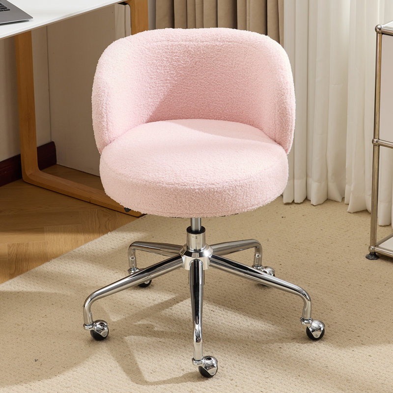 Chaise de bureau Teddy, Rose