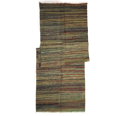 Runner Heins Striped Hand Woven 100cm X 310cm Area Rug