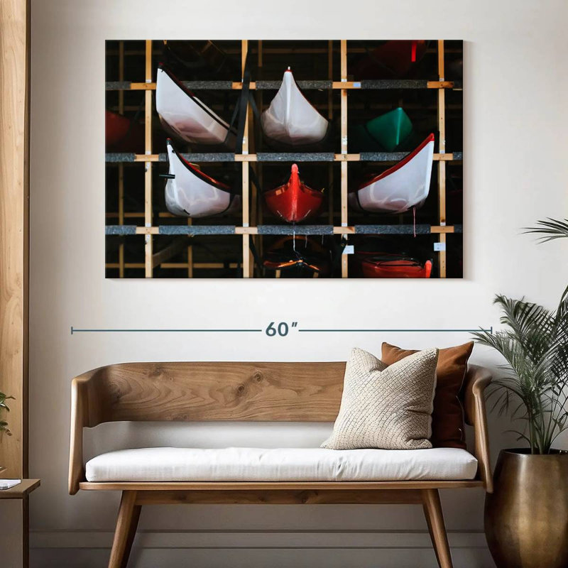 Kayak Storage, 34" H x 51" W