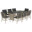 Ensemble de salle à manger de jardin beige-587450190-587450188-587450184