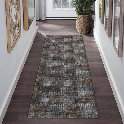 Edgardo Modern Machine Washable Rug for Living Room Bedroom Non-Slip Area Rugs Foldable Rugs for Playroom Office Kitchen Dinning Room Entryway