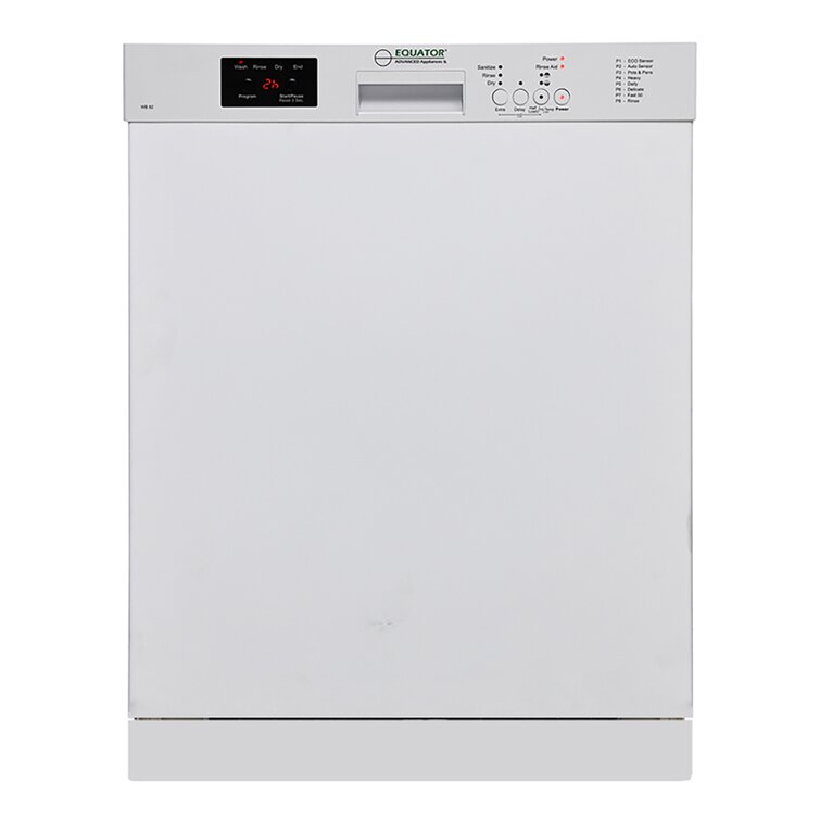 BLACK DECKER BCD6W Compact Countertop Dishwasher 6 Place Settings White