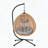 Foldable HDPE Rattan Hanging Egg Chair with Stand and Removable Cushion-510774937-510774942