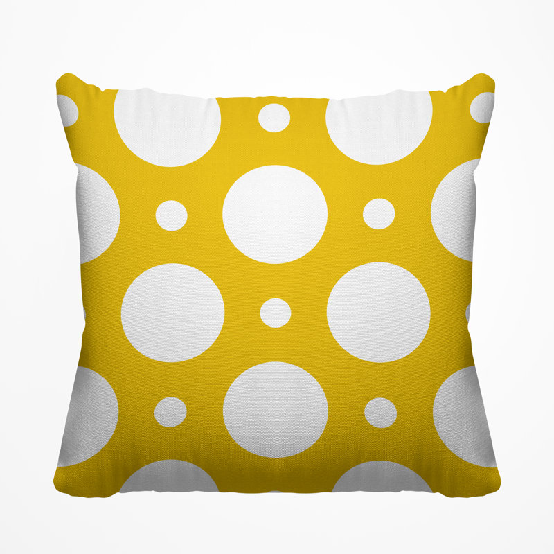 Housse et insert de coussin extérieur carré Fisk, H 15 po x l 15 po, Pissenlit