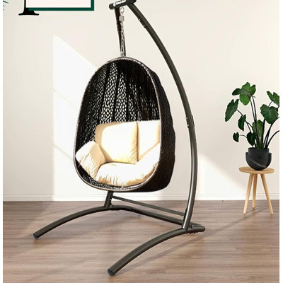 Swing Set Hammock Chair With Stand Outsunny Hanging Egg Chair