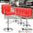 Khemis Swivel Adjustable Height Bar Stool-2033838961