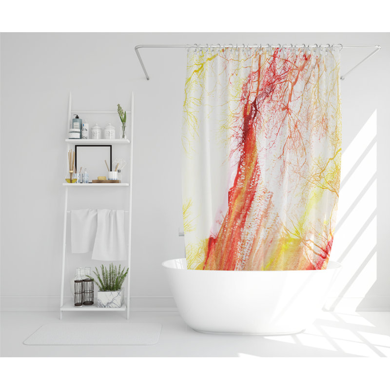Dimaina Polyester Shower Curtain Set
