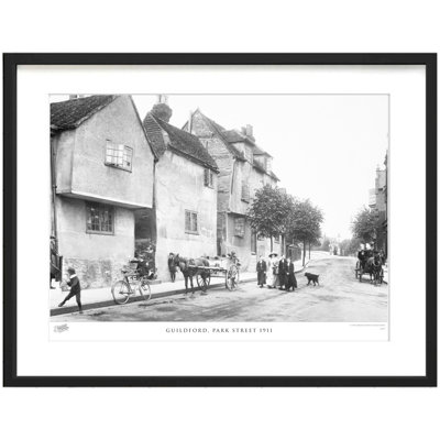 Guildford, Park Street 1911 by Francis Frith - Single Picture Frame Print