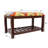 Wool Upholstered Storage Bench-1679275225-1679275224