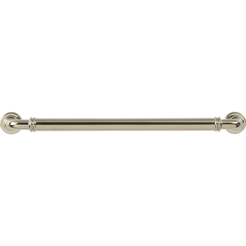 Cranford Bar Pull, Polished Nickel, 8 13/16" Center to Center