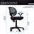 Midback Mesh Task Office Chair, Black