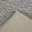 Matthies Charcoal/Cream Transitional Diamond Indoor/Outdoor Area Rug-972310055