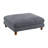 Dark Grey 135" Wide- Modular Pit Sectional- 6pc