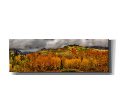 «Autumn Colors At Sunset in Crêté Butte Panorama» par Lena Owens, toile Wal Art