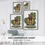Reproduction encadrée d'ours chocolat chaud - bois massif-633700197