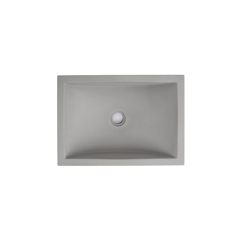 Barclay 13.875'' Rectangular Bathroom Sink