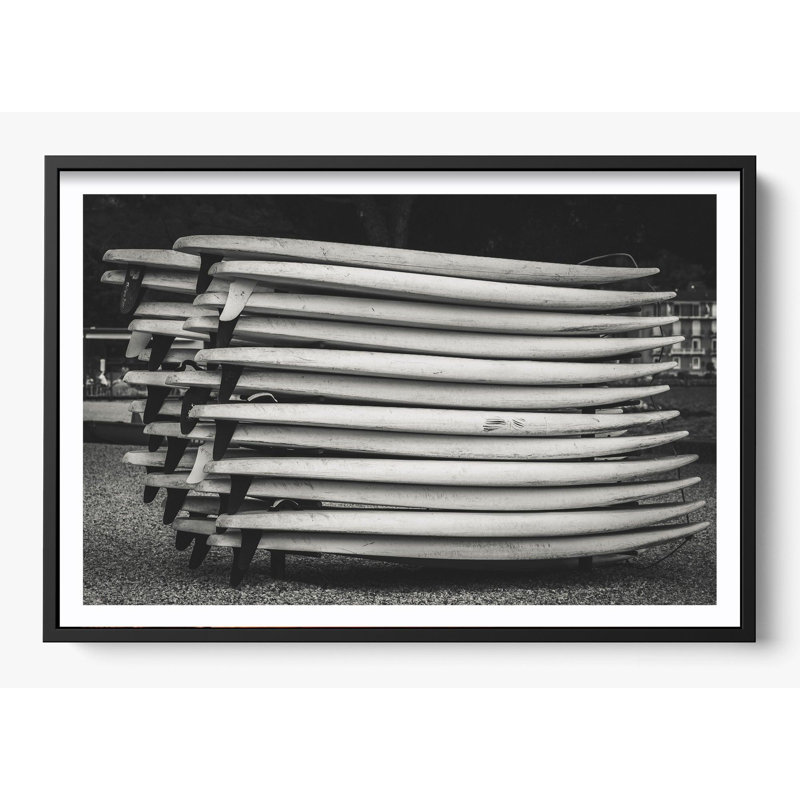 «Surf Stacked», Non, 62 x 42, Noir