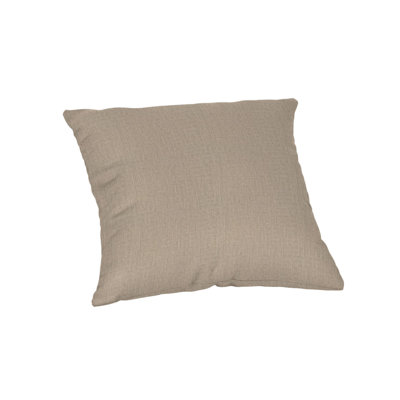 Casual Cushion Sunbrella® Fabric 1-Piece Indoor/Outdoor Square Throw Pillow