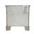 Grey 3-Drawer Nightstand