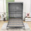 Murphy Bed with Dual Function Storage Cabinet and Comfort Slats-1056636510-1056636509