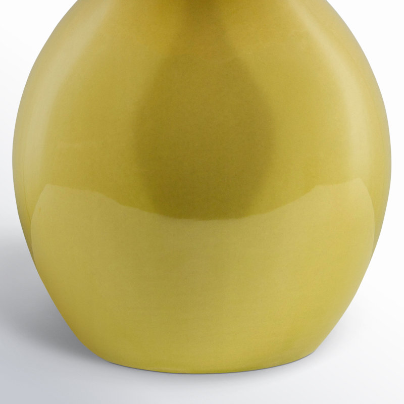 Lampe Momsen, H 15 po x l 8 po x P 8 po, Naturel, Chartreuse