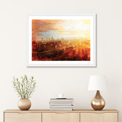 " Denver - Afternoon Over The Tracks " by Christopher Clark