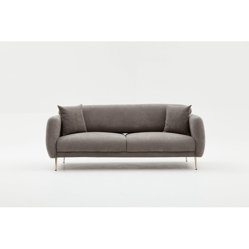 Darron 4 Seater Sleeper, Grey Gold