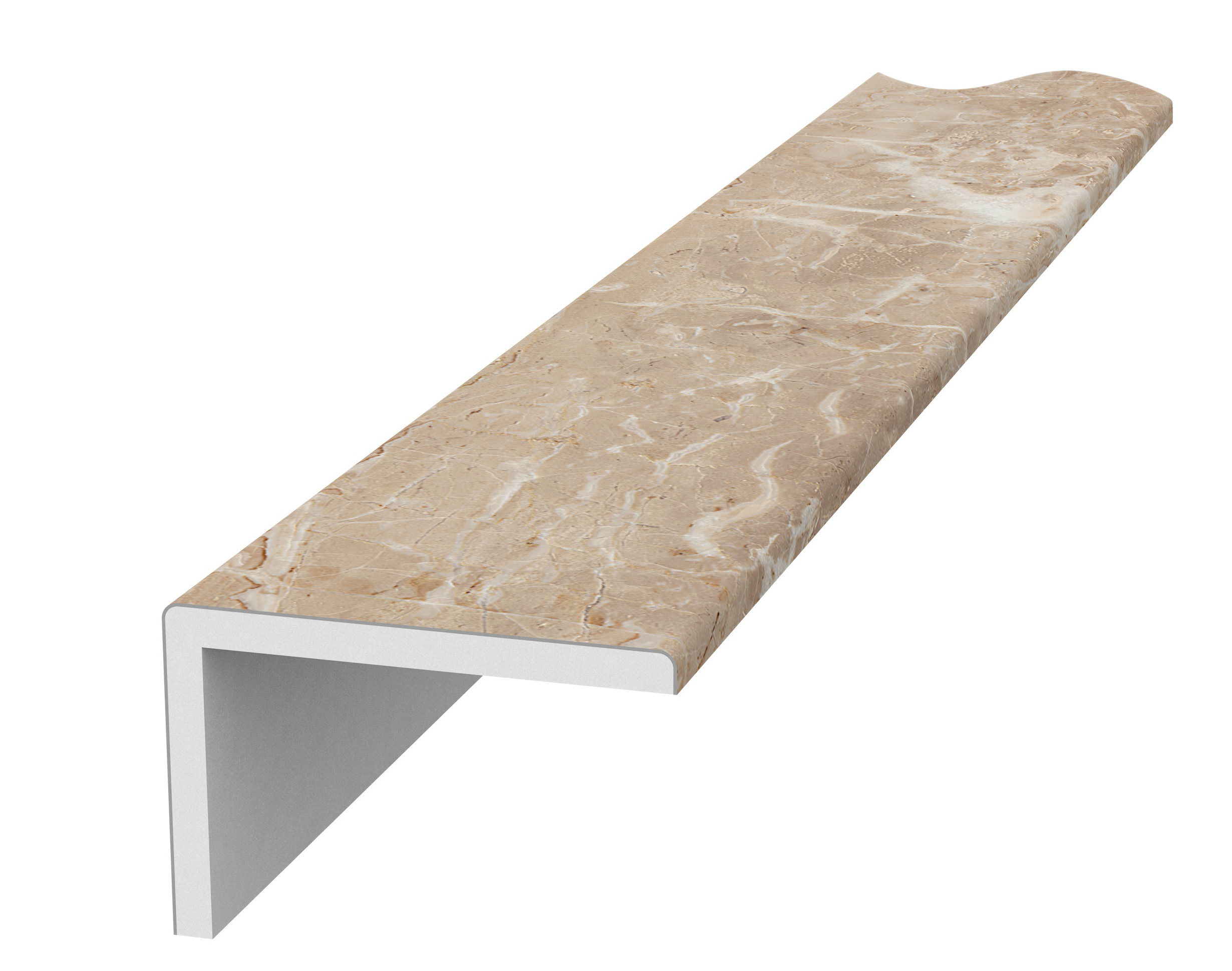 FlexStone 3" x 96" Remodel Trim with 2" Lip & Reviews | Wayfair