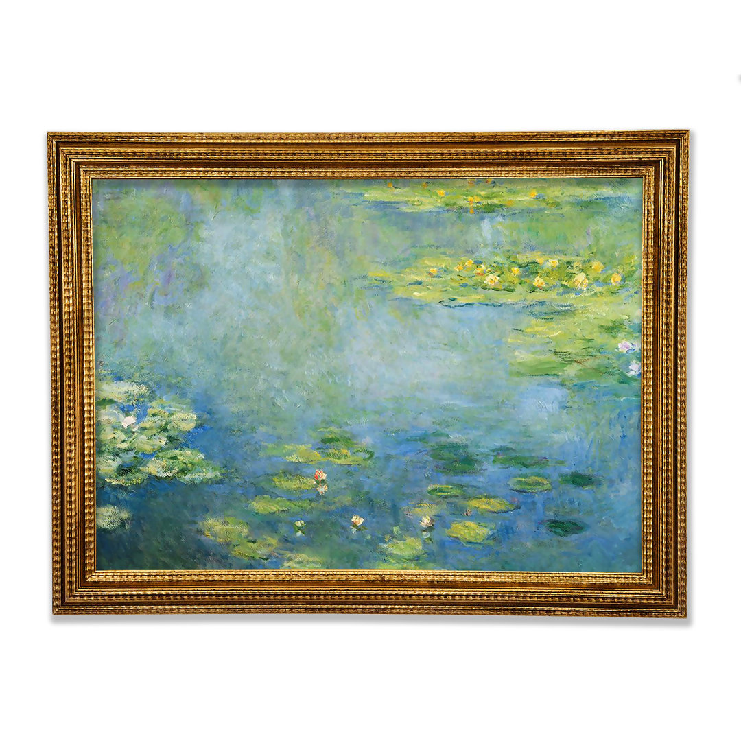 Seerosen von Monet - Einzelne Bilderrahmen Kunstdrucke