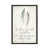 Toile encadrée de bois rustique foncé